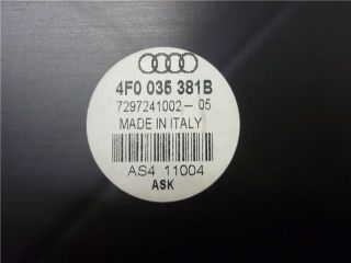 Audi A6 4F Lautsprecher Vorne Links 4F0035381B 4F0 035 381 B