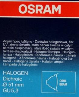 Osram Decostar Titan Halogen 35W 5,3 Ø51mm
