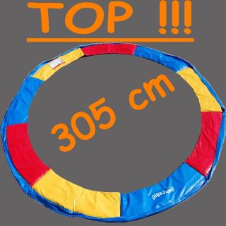 Randabdeckung bunt für Trampolin 305 366 396 427 cm Federabdeckung