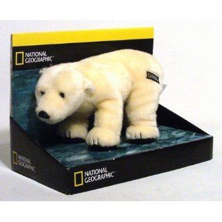 National Geographic   Plüsch Eisbär ca. 30 cm Spielzeug