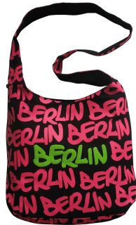 Org. Robin Ruth Tasche Berlin neon NEU&OVP Beuteltasche sw/pink