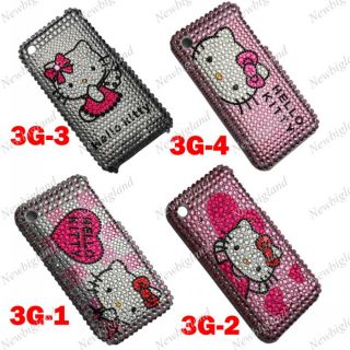 Hello Kitty iphone Hülle 3G GS Backcover case Schutzhülle