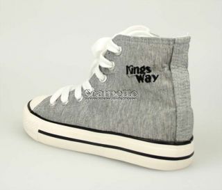 NEU KingsWay Sneaker Chuck Chucks für Damen in grau Größe 36 42