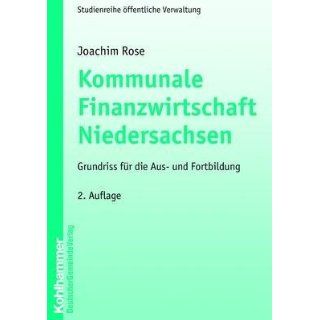 Kommunale Finanzwirtschaft Niedersachsens: Joachim Rose