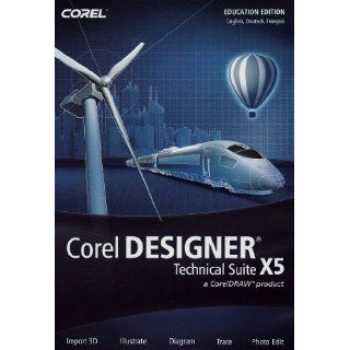 Corel DESIGNER Technical Suite X5 Education (DVD Case) English/German