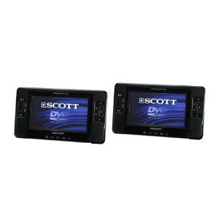 Scott TSX 712 TWIN Car DVD Player schwarz: Elektronik