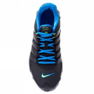 Nike Shox Nz Si Plus [36  us 4 Y] Schwarz Blau Schuhe Jungen Neu
