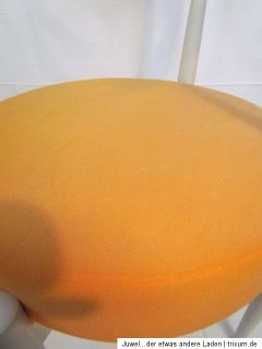 60er/70er Jahre Design Stuhl, Vintage Möbel in gutem Zustand, orange