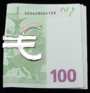 PLAYAZ CASH EURO ZEICHEN MONEY CLIP GELDKLAMMER MONEYCLIP GELD CLIP