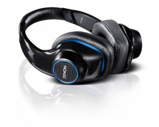 Denon AH D400 Kopfhörer schwarz/blau