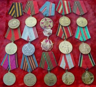  15 st Orden STALIN Medaille Russland Sammlung Russia Medal UdSSR 400