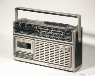 TELEFUNKEN BAJAZZO COMPACT 3000 KOFFERRADIO RADIORECORDER RADIO
