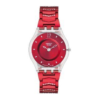 Swatch Skin Cristal Row Red Sfk 349Ag Swatch Uhren