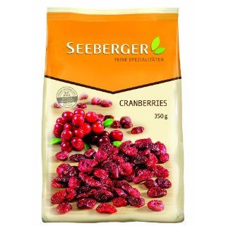 Seeberger Cranberries, 1er Pack (1 x 350 g Packung) 