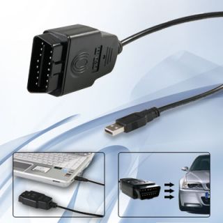 OBD 2 Diagnose Interface Kabel 409.1 USB 16 Pin KKL TOP
