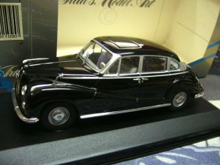 BMW 502 V8 Limousine black schwarz 1954   1961 Minichamps PMA 143