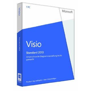 Microsoft Visio Standard 2013   1PC (Product Key Card ohne