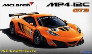 McLaren MP4 12C GT3 1/24 Model Kit Fujimi