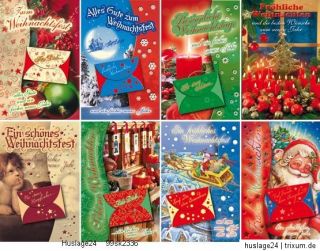 80 Weihnachtskarten Weihnachten Glückwunschkarten Grusskarten