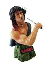 Rambo Limitierte Edition mit Büste 8 DVDs Limited Collectors Edition