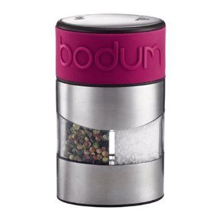 Bodum TWIN Salz und Pfeffermühle, pink Küche & Haushalt
