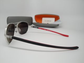 Starck by Alain Mikli PL1052 BIOSUN Sunglasses in Silver, Black