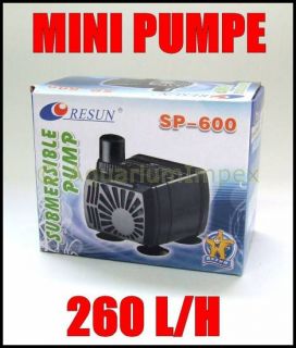 RESUN SP 600 Förderpumpe Wasserpumpe Pumpe Circulator