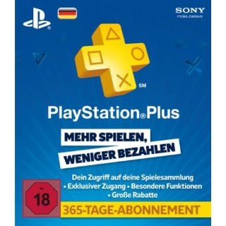 Playstation Plus Live Card   365 Tage Playstation 3 Games
