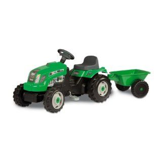 Smoby 7600033329   GM Traktor mit Anhänger, grün