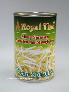 SPAREN  ~ ROYAL THAI Sojasprossen 425g Soy Beam Sprouts