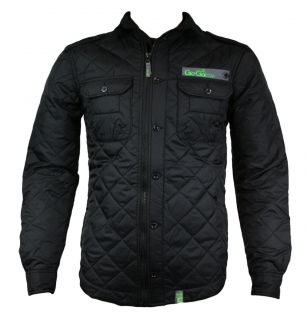 Gio Goi Squeeler Mens Quilted Jacket AW11 Black
