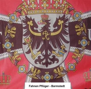 PREMIUM STANDARTE KÖNIG VON PREUSSEN Fahne 150x150