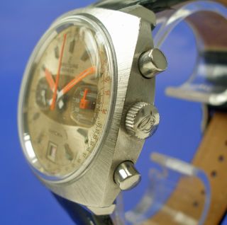 Breitling Chronograph Datora ref.2030 Herren Armbanduhr Stahl Vintage