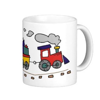 Choo Choo Train Mugs, Choo Choo Train Coffee Mugs, Steins & Mug