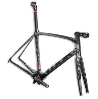 New S ( 51cm) Carbon Fiber Look 695 i  Pack 2012 Black Mat Road Bike