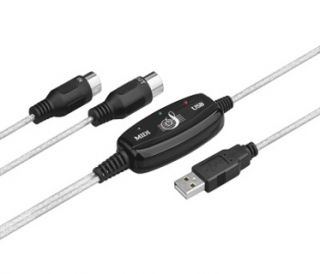 Midi Adapter Konverter für USB Interface Kabel #h437