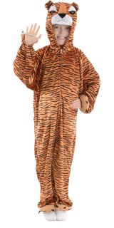 Kinder Tierkostüm Tiger für Verkleidungsparties Fasching Größe L 7