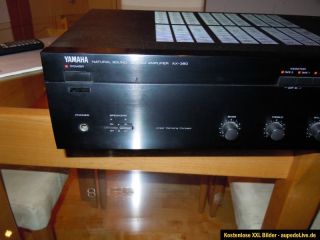 Natural Sound Stereo Amplifier   Yamaha AX 380   kräftiger