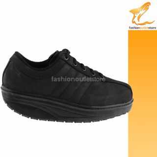 MBT Casual Schwarz Black Herren Damen Schuhe Swiss Masai shoes scarpe