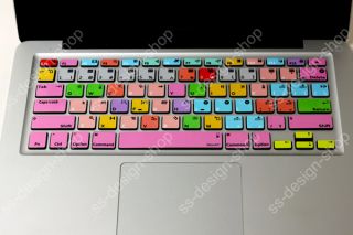 Final Cut Shortcuts MacBook Pro [UK Keyboard] Decal Keys Sticker Skins