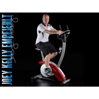 Skandika Scorpius Heimtrainer Ergometer SF 1060, rot silber, SF 1060