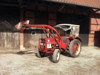 IHC Cormick 453 Traktor Schlepper Bulldog Frontlader