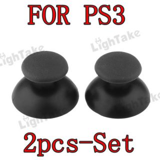 PS3 Controller Analog Thumb Stick Cap Replacement Repair parts Black