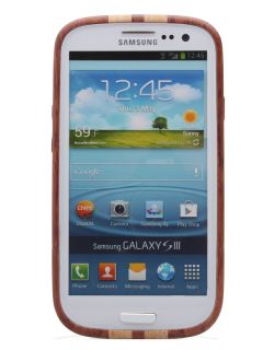 iGard® Samsung Galaxy S3 i9 Green Case Schutzhülle Wood Cover Rosen