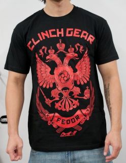 Clinch Gear Fedor Emelianenko T Shirt, MMA, UFC