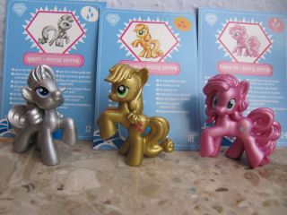 My little Pony EU Blind Bag Specials Metallic Rarity Applejack Pinkie
