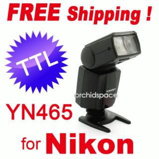 YN465 i TTL Blitz f Nikon D90 D80 D3000 D70 D60 D50 D40