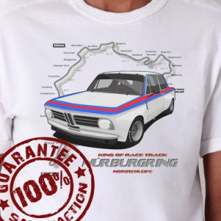 BMW 2002 TI Turbo E114 Rally Racing T shirt XS 3XL #479