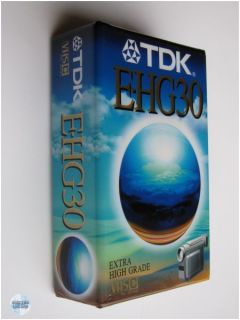 TDK EC 30 E HG EN VHS C Camcorder Video Kassette SEALED