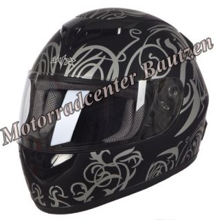 Razor C1 black silver Motorradhelm Helm Gr. XXL ECE